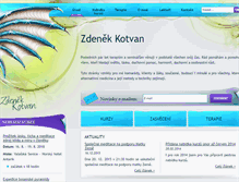 Tablet Screenshot of kotvan.cz